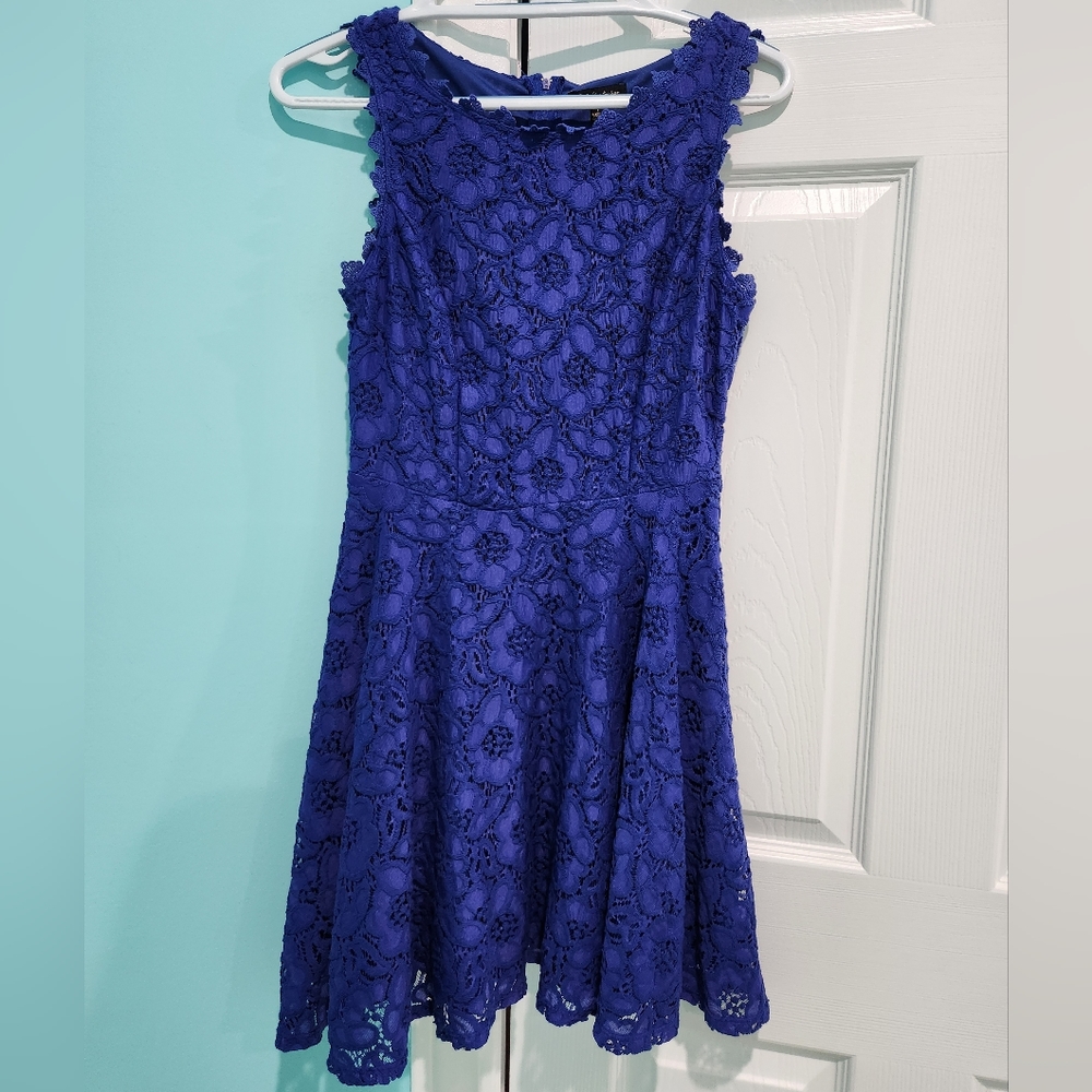 Blue Jodi Kristopher Dress Size 7